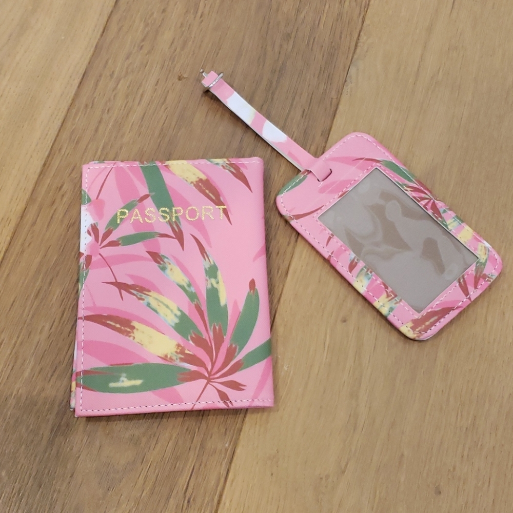 Floral Passport & Luggage Tag